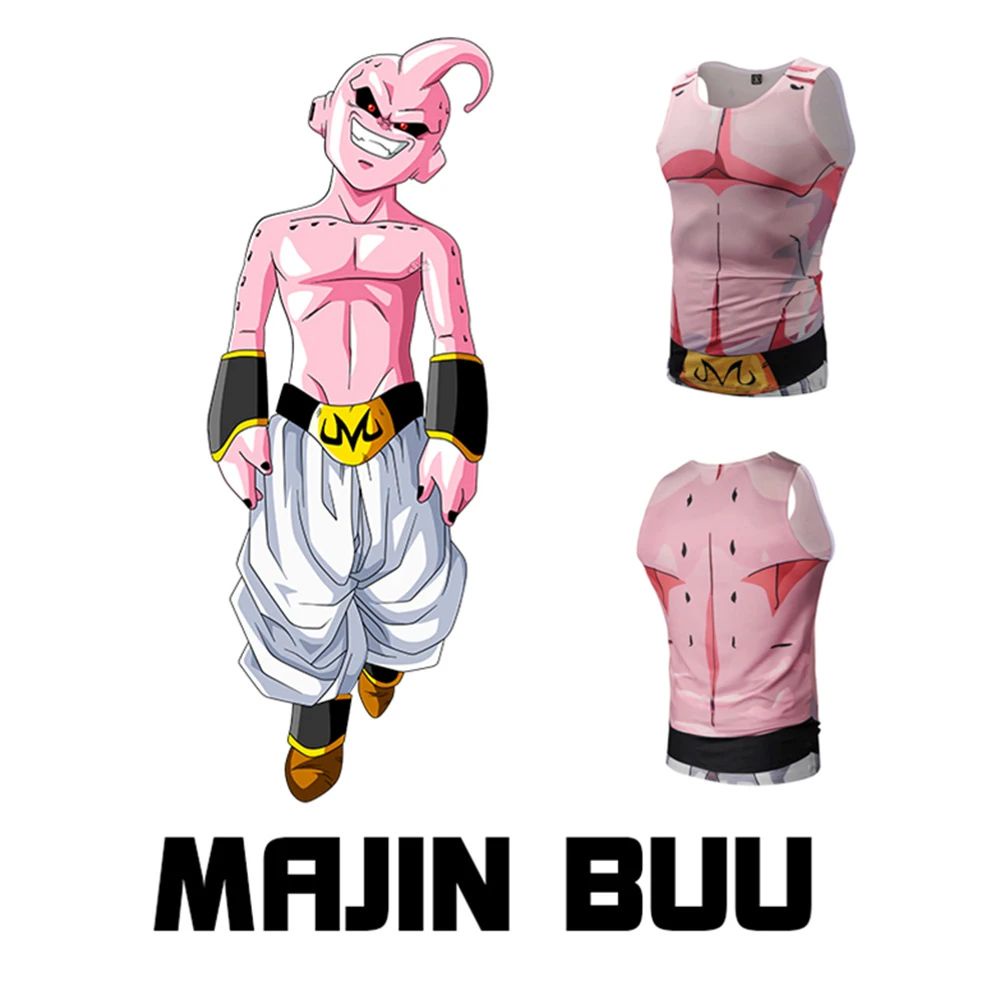 Baby Kids Adult Suit Filho Goku Majin Vegeta Cosplay Fantasia