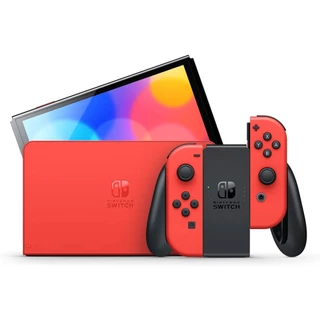 Console Nintendo Switch Oled 64GB 1X Joy-Con Edição Especial Mario Vermelho