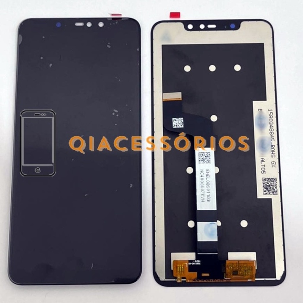 Display Tela Frontal Touch Completo Compatível Xiaomi Redmi Note 6 Pro M1806e7tg Original Pronta Entrega