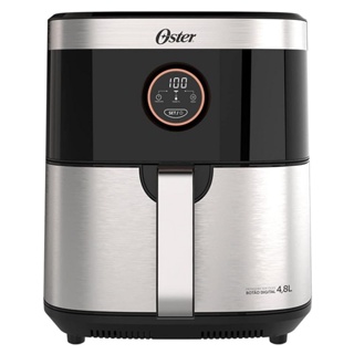 Air Fryer 127v Preta Fritadeira Sem Óleo Digital -2 Em 1 4,8l Oster