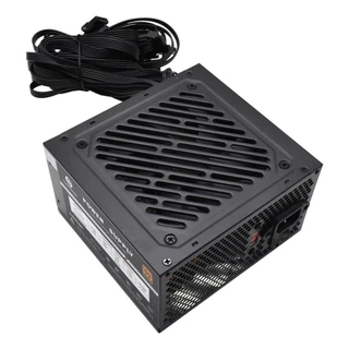 Fonte De Alimentacao 600W Atx Gamerr Para Pc 110v/220v 80 Plus Bronze Preta Bk-f600