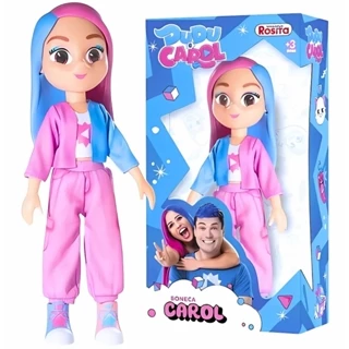 Boneca Carol Youtuber 26cm Dudu E Carol - 1116 Rosita
