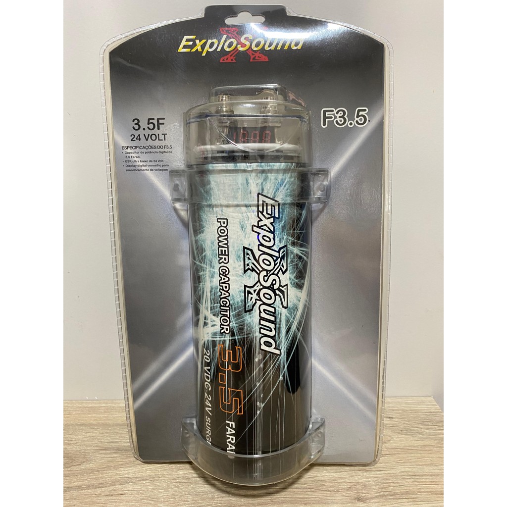 CAPACITOR EXPLOSOUND 3.5F AUTOMOTIVO 
