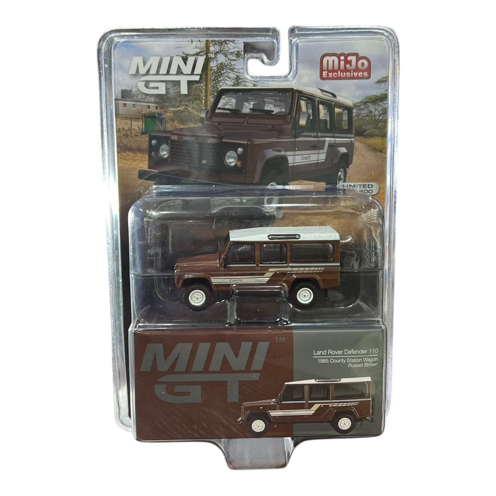 Miniatura MiniGT Land Rover Defender 110 #734 1:64 | Shopee Brasil