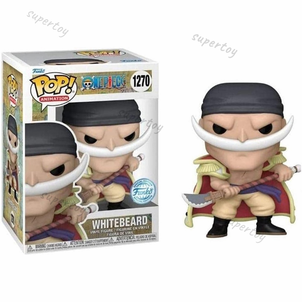 Funko Pop ! Animação : Barba Branca-One Piece-Edição Especial Exclusivo 1270