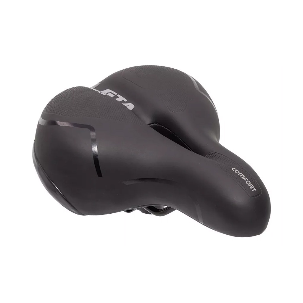 Selim Banco Bike Mtb Gta Comfort Gel Tech Refletor Com Elastomero