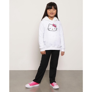 Calça Infantil Clochard Malha Crepe Preta