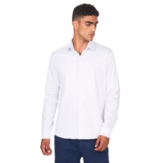 Camisa Masculina Aflex Polo Wear Branco