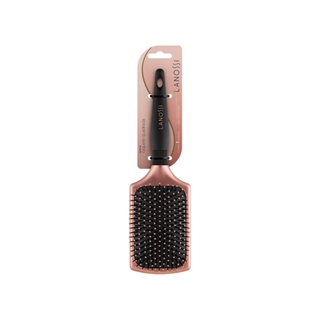 Escova De Cabelo Lanossi Raquete Quadrada Bronze