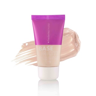 Base Facial Matte Frederika Vegana Cor 01