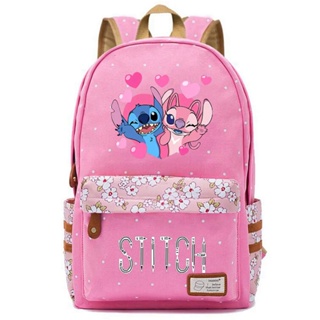 New Kawaii Disney Ponto Menino Menina Crianças Escola Livro Sacos Mulheres Bagpack Adolescentes Schoolbags Lona Viagem Laptop Mochila