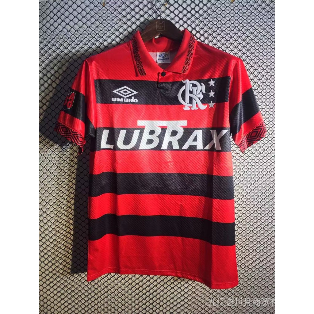 1994 Flamengo Retro Manga Longa Casual Esporte Polo Camisa Casual Camisa flamengo vintage 1994 camisa de time de futebol camisa time tailandesa