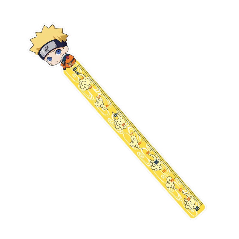 HOSTY Anime Naruto Cute Student Drawing Ruler Régua De Desenho De ...