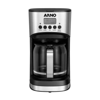 Cafeteira Filtro Digital Arno New 1,8L Tubo misturador 1000w - 127v