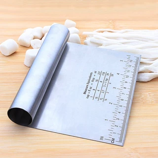 Espátula Em Inox Prática Raspador De Massa Com Cabo Tubular 15cm Bolo