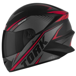 Capacete Esportivo Fechado ProTork R8 Masculino Feminino Viseira Fumê Escura Com Narigueira