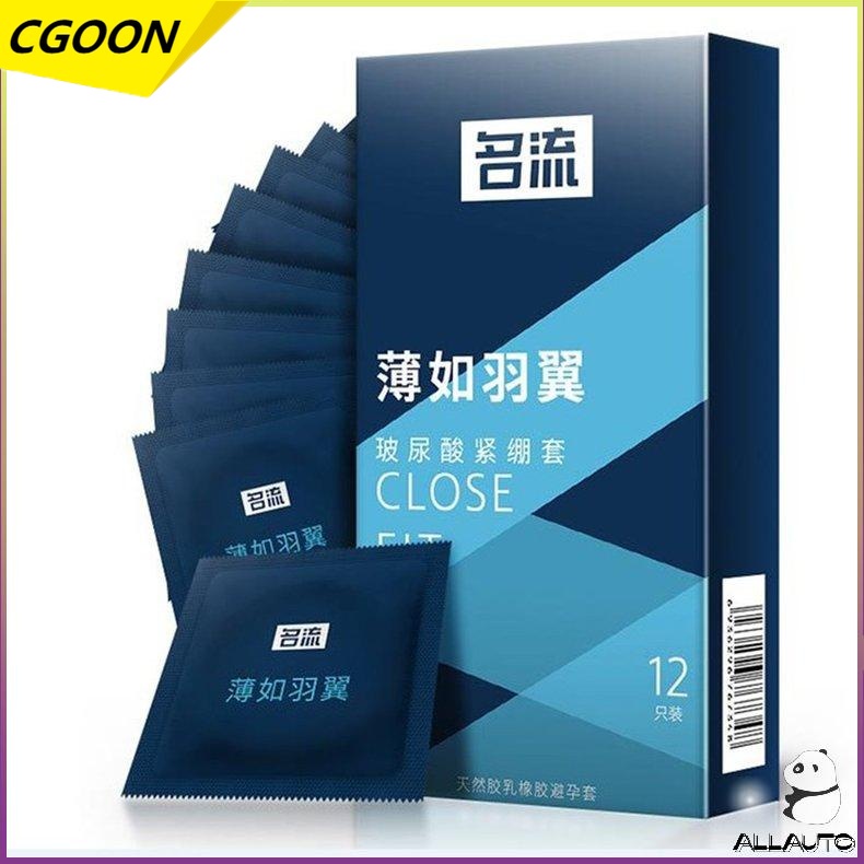 CGOON Camisinha Intensa De Látex 12pcs Ou 10pcs Apertada E Fina Para ...