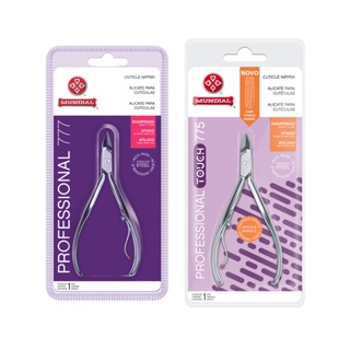 Alicate Cutícula Profissional Manicure 777 + 775 Mundial