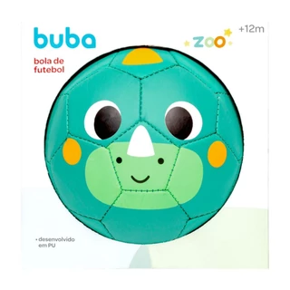 Bola De Futebol Para Bebê Bubazoo Dino 17036 - Buba