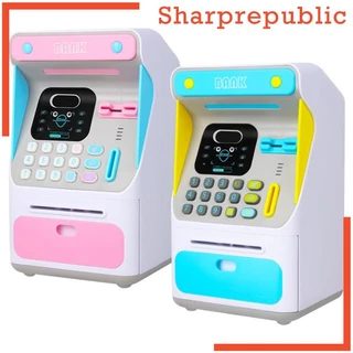 Caixa Eletrônico De 4 Dígitos Máquina De Senha Eletrônica Piggy Bank Toy