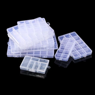 St.kunkka 12-28 grade conjunto caixa de armazenamento de jóias de plástico transparente caixa de armazenamento de jóias de plástico em Oferta na Shopee