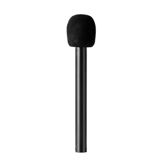 Adaptador De Microfone De Mão Universal Suporte De Pega Para Sistema Sem Fio Com Furo Roscado De 1/4 Pol . E Pára-Brisas