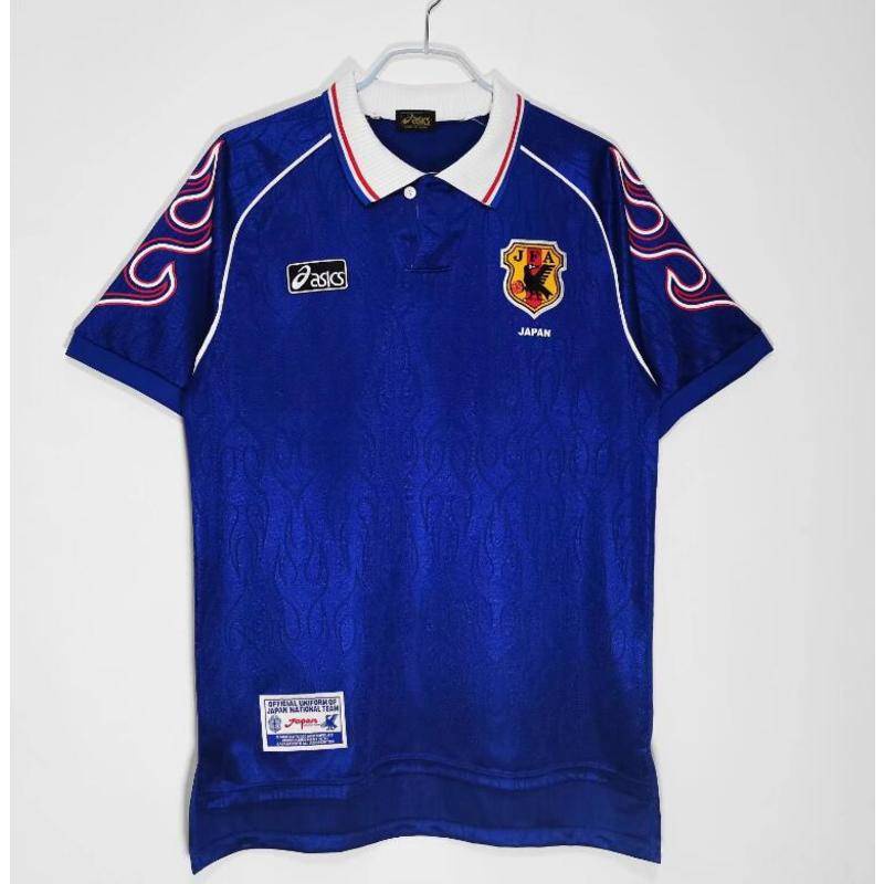 1998 Camiseta Japan Retro Home Camisa de futebol Jerseys