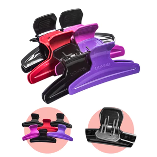 Kit 6 Piranhas para Cabelo Prendedor Cabelo Coloridas Profissional Dompel