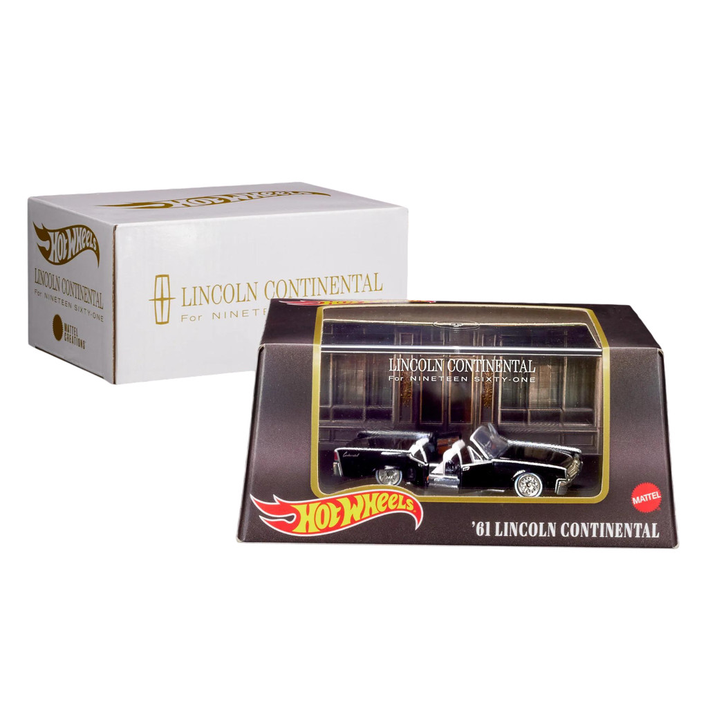 Hot Wheels Rlc Exclusive 61 Lincoln Continental | Shopee Brasil