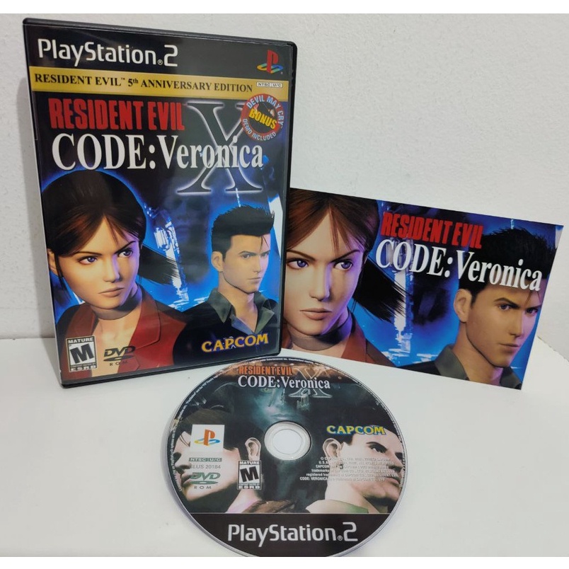 Resident Evil: Code Veronica - PS2 | Shopee Brasil
