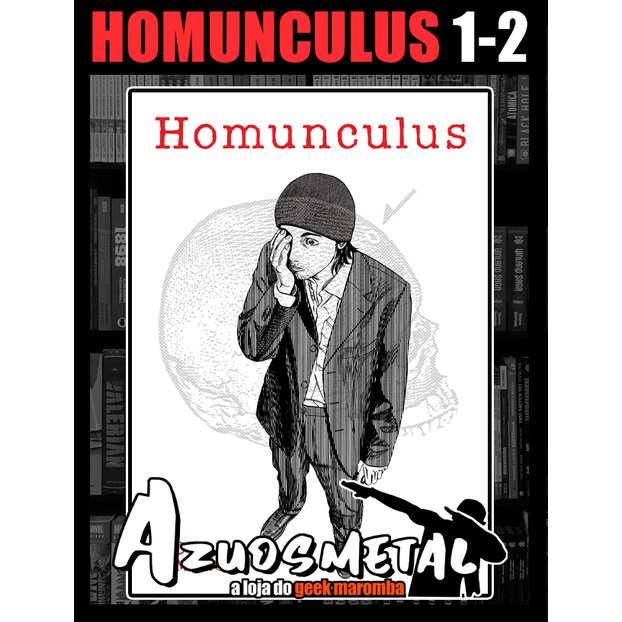 Homunculus Omnibus - Vol 1-2 [Mangá: Seven Seas] [Inglês] | Shopee