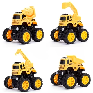 Kit 2 Caminhãozinho Construtor Off Road Truck 360° Amarelo 1058