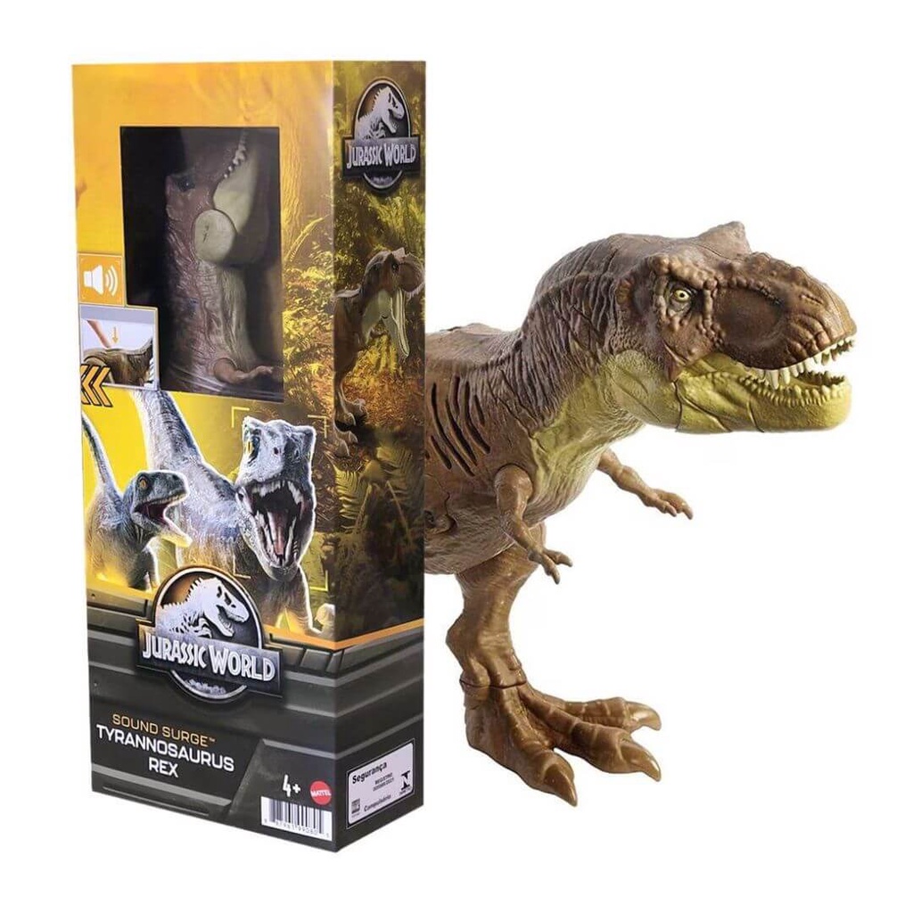 Boneco Dinossauro Com Som Scorpios Rex Jurassic World Pronta Entrega