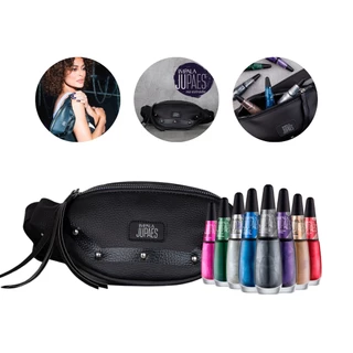 Press Kit Pochete Bolsa Coleção Esmaltes Ju Paes Na Estrada