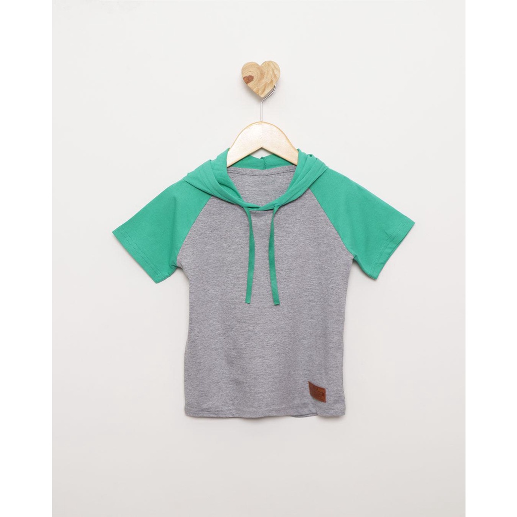 Baby Look Raglan Moto Grau XT 660 Manga Longa