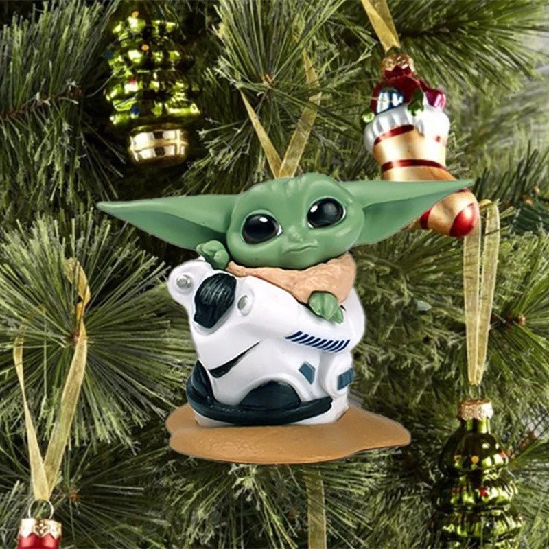 9 Suporte De Natal Vivo E Engraçado Pendurado Yoda Baby Decorations Boneca  De Jogo De Tabuleiro