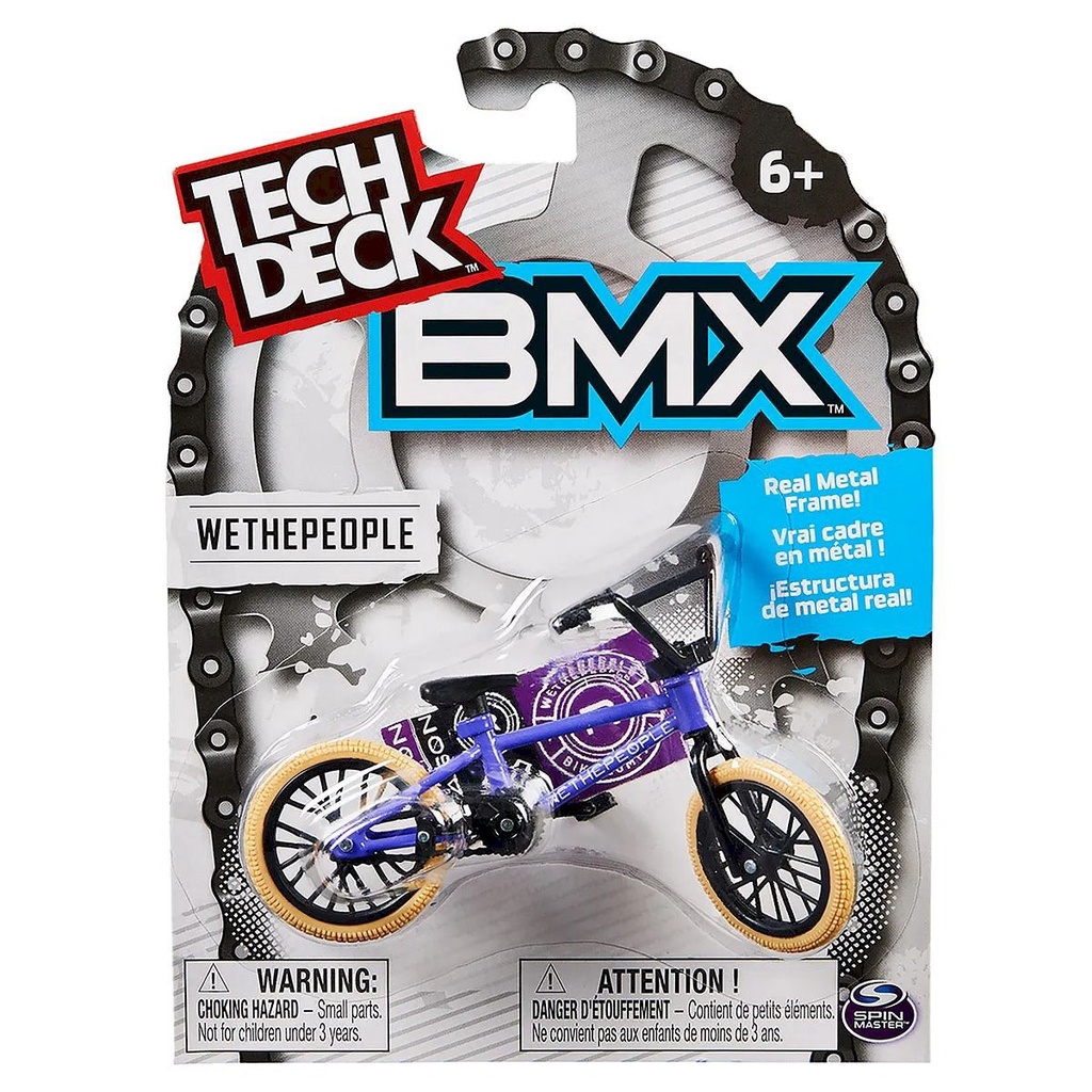 Bike de Dedo Bicicleta de Dedo BMX Tech Deck Spin Master