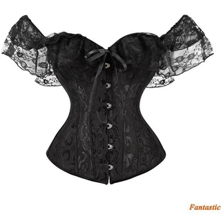 Fantástico-Mulheres Espartilho De Manga Curta Cor Da Sólida De Barco Com Pescoço Fechado Crop Tops White/Black