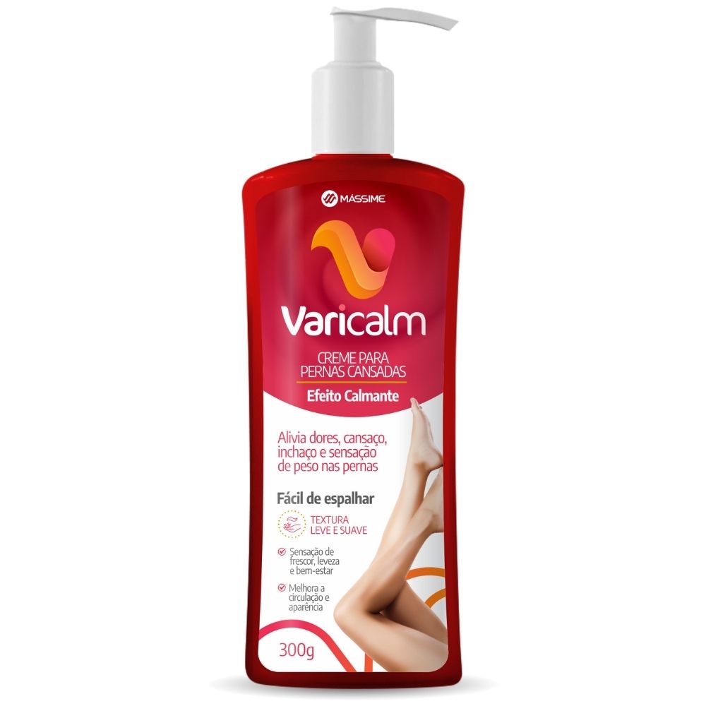 Varicalm Creme para pernas cansadas 300g - Massime | Shopee Brasil