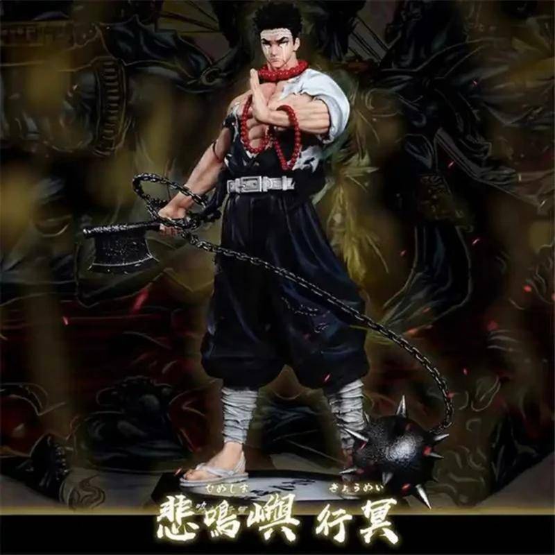 30cm kimetsu no yaiba demon slayer Himejima Gyomei Akaza GK Estátua Colecionável Figura action figure boneco