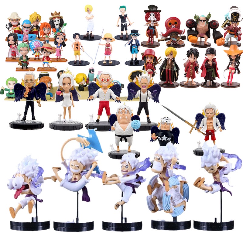 Figurine One Piece Luffy Chopper Robin Franky Brook Sindri Zoro Sanji Nami Lot
