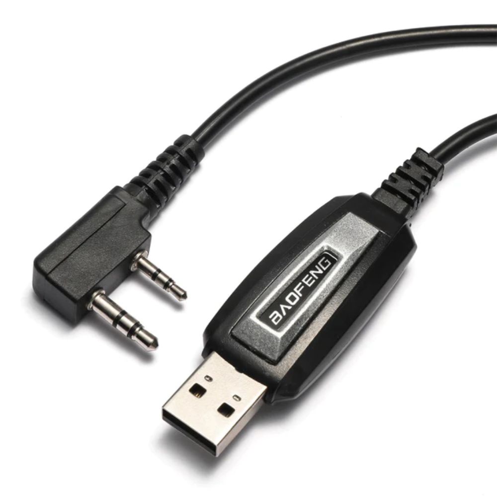 Cabo USB Programação Radio Comunicador Baofeng Walkie Talkie