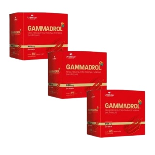 Gammadrol Maca Peruana C/ Vitaminas e Minerais 850mg La San-Day C/60 Cápsulas - Kit C/3