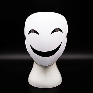 Fengjue Cosplay Kagetane Hiruko Burakku Buretto Face Inteira Anime Máscara De Sorriso De Bala Preta Presente De Halloween BR