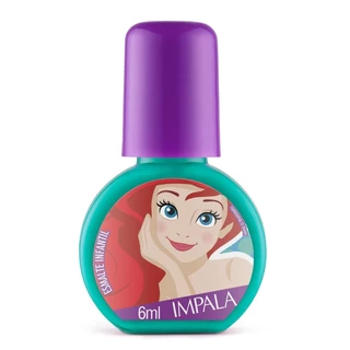ESMALTE INFANTIL IMPALA DISNEY PRINCESA ARIEL - SUA VOZ TEM PODER - VERDE