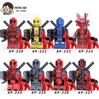 Super Heróiminifiguras Deadpool Bloco De Construção De Bonecas De Coleção Minimodelo De Brinquedo De Presente
