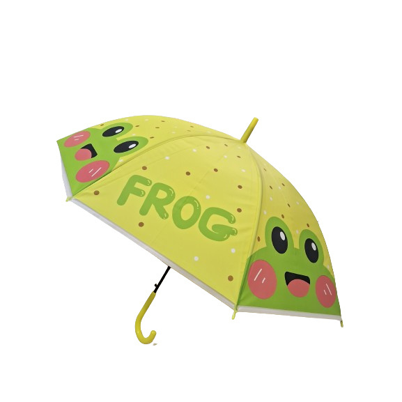 Guarda Chuva Sombrinha Bengala Infantil Estampa Sapo Frog Criança LC001