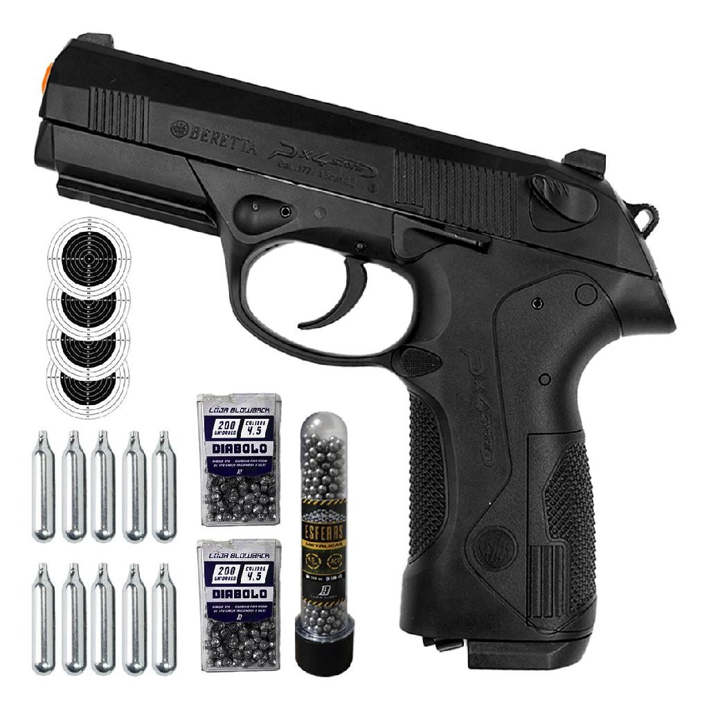 Pistola Beretta PX4 Storm CO2 - Réplica Blowback Con Maletín Y Munición