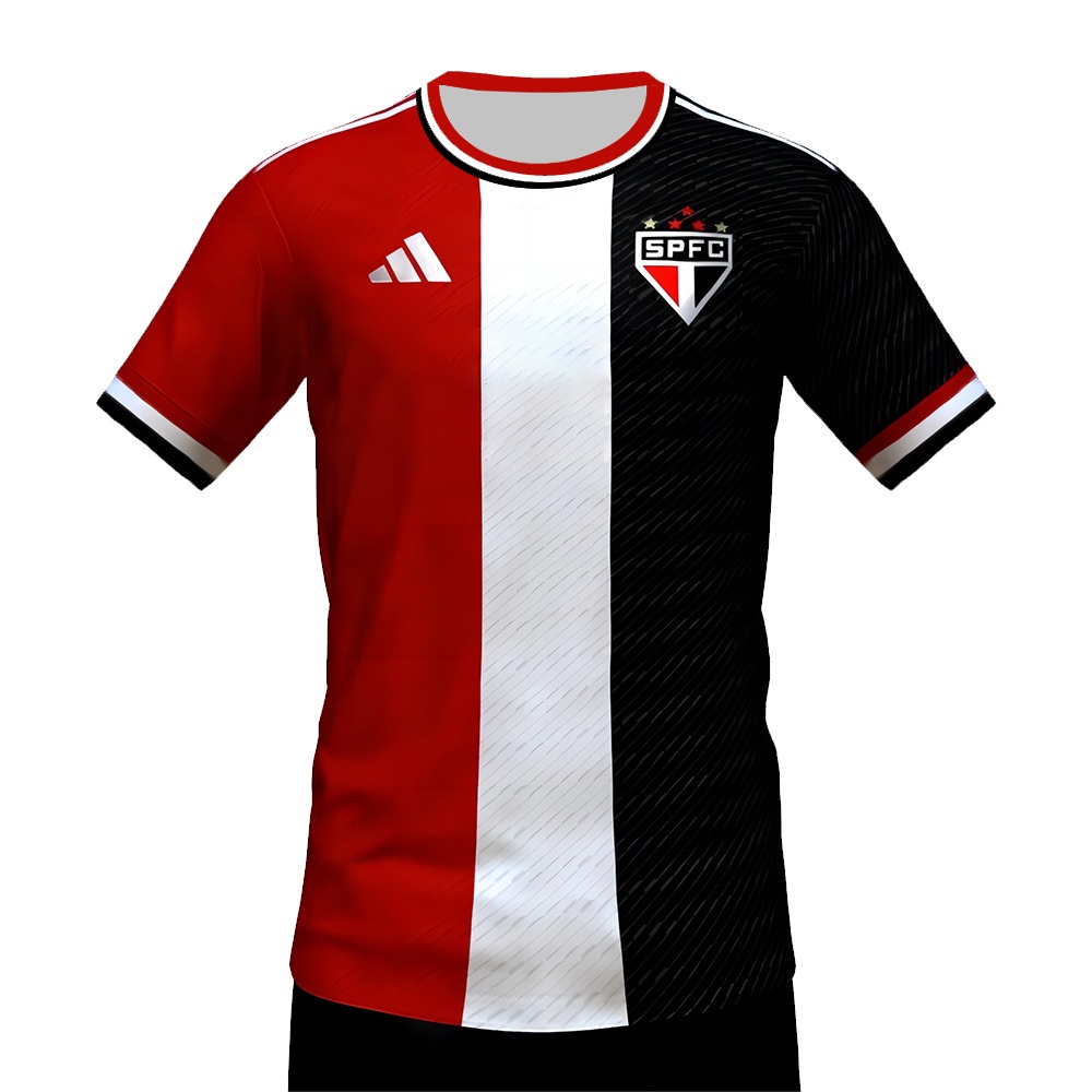 Camiseta Masculina De Drying São Paulo Camisa De Manga Curta Do Clube De Futebol