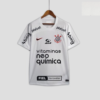 Camisa Corinthians Japão 2023/2024 Torcedor Masculina - Bege Camisa do  Timão - AliExpress
